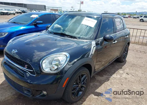 2016 Mini Countryman Cooper S из США, поврежденный, VIN WMWZC3C58GWT08660